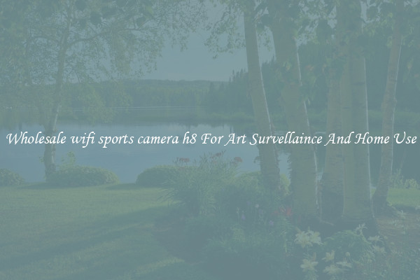 Wholesale wifi sports camera h8 For Art Survellaince And Home Use