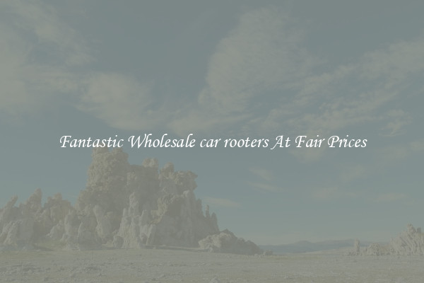 Fantastic Wholesale car rooters At Fair Prices