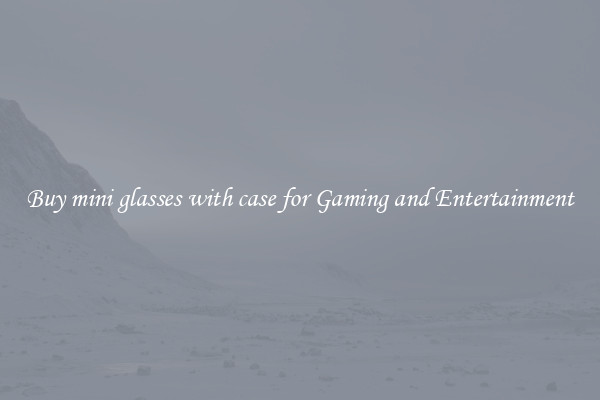 Buy mini glasses with case for Gaming and Entertainment