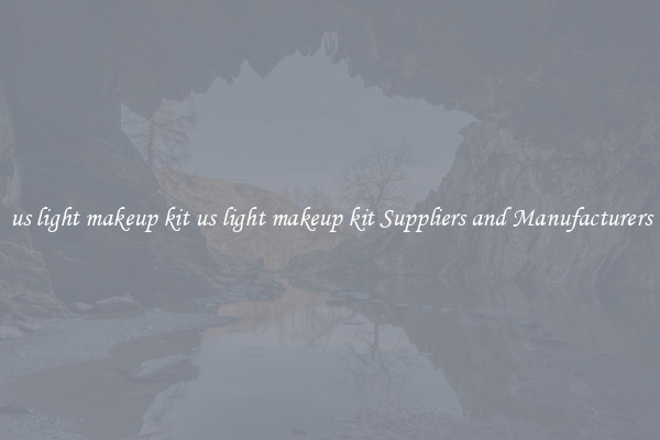 us light makeup kit us light makeup kit Suppliers and Manufacturers